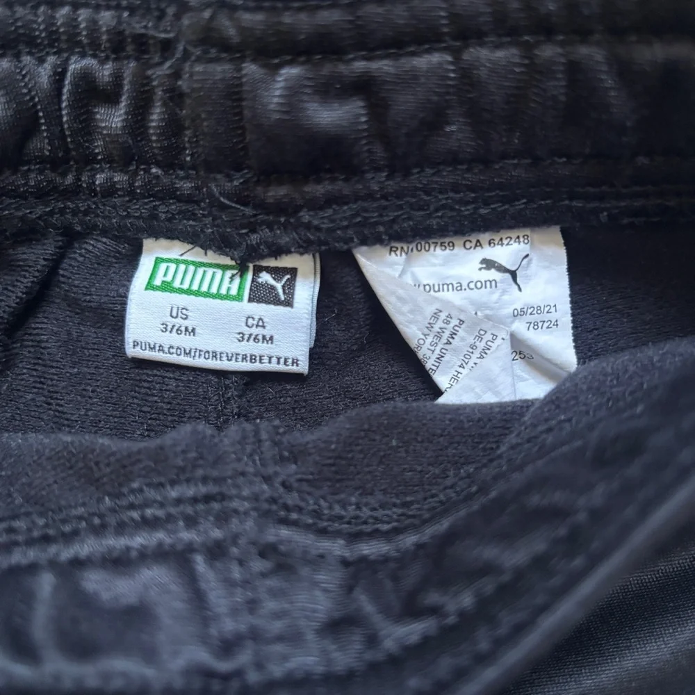 Puma Baby Boy Black & White Track Suit / Pants and Zip Up Jacket 3-6 Months - Picture 9 of 10